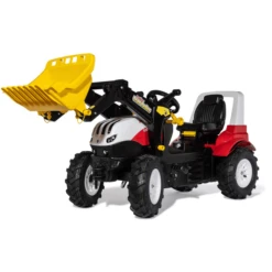 ROLLY TOYS RollyFarmtrac Premium II Steyr - RollyTrac Voorlader, RollyAir Banden - Nieuw