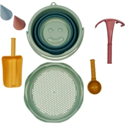Schildkröt S CHILD KRÖT ® 7in1 Sand Speelgoed Opvouwbare Emmer Set Groen -EXIT TOYS || Steiff || fehn Verkoopwinkel s child kroet 7in1 sand speelgoed opvouwbare emmer set groen a398113 3