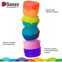 Sassy Baby Magnetische Stapeltoren -EXIT TOYS || Steiff || fehn Verkoopwinkel sassy baby magnetische stapeltoren a349496 1