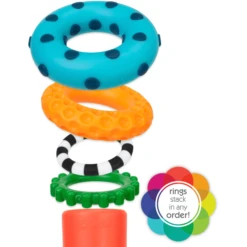 Sassy Baby Stapeltoren -EXIT TOYS || Steiff || fehn Verkoopwinkel sassy baby stapeltoren a349446 2