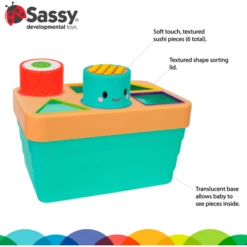 Sassy Baby Sushi Plakken En Sorteren Spel -EXIT TOYS || Steiff || fehn Verkoopwinkel sassy baby sushi plakken en sorteren spel a349451 4
