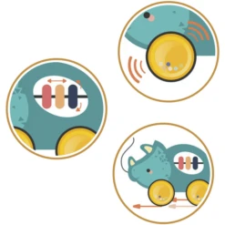 Scandinavian Baby Products Trek Dino -EXIT TOYS || Steiff || fehn Verkoopwinkel scandinavian baby products trek dino a363739 2