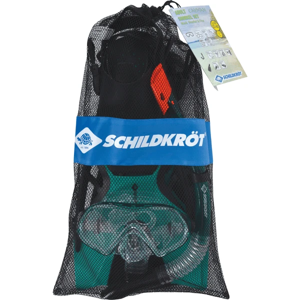 Schildkröt SCHILDKRÖT ® Snorkelset Cayman Turquoise - 3 Stuks, Maat L/XL 5 Schildkröt SCHILDKRÖT ® Snorkelset Cayman Turquoise - 3 Stuks, Maat L/XL - Image 3