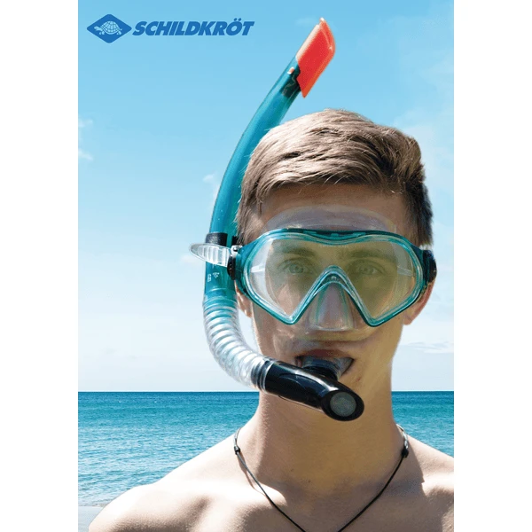 Schildkröt SCHILDKRÖT ® Snorkelset Cayman Turquoise - 3 Stuks, Maat L/XL 7 Schildkröt SCHILDKRÖT ® Snorkelset Cayman Turquoise - 3 Stuks, Maat L/XL - Image 5