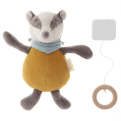 Sigikid ® Badger Muziekdoos Green Collectie -EXIT TOYS || Steiff || fehn Verkoopwinkel sigikid badger muziekdoos green collectie a396390 3