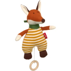 Sigikid ® Gebreide Muziekdoos Vos -EXIT TOYS || Steiff || fehn Verkoopwinkel sigikid gebreide muziekdoos vos a326470 2
