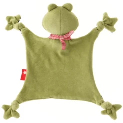 SIGIKID Knuffeldoek Kikker, Nature Love -EXIT TOYS || Steiff || fehn Verkoopwinkel sigikid knuffeldoek kikker nature love a171115 2
