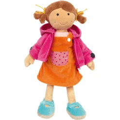 Sigikid ® Leren Poppen Meisje -EXIT TOYS || Steiff || fehn Verkoopwinkel sigikid leren poppen meisje a360280 1