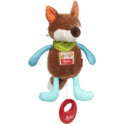 Sigikid ® Mini-Muzikale Klok Fox -EXIT TOYS || Steiff || fehn Verkoopwinkel sigikid mini muzikale klok fox a292071 1