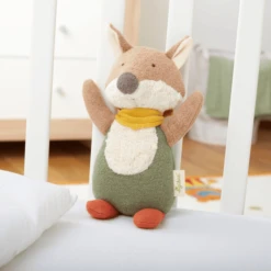 Sigikid ® Music Box Fox Green Collectie -EXIT TOYS || Steiff || fehn Verkoopwinkel sigikid music box fox green collectie a396853 4