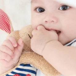 SIGIKID Organic Collection - Knuffeldoek Hond -EXIT TOYS || Steiff || fehn Verkoopwinkel sigikid organic collection knuffeldoek hond a061519 1