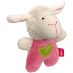 Sigikid ® Rammelaar Schaap Rood Stars -EXIT TOYS || Steiff || fehn Verkoopwinkel sigikid rammelaar schaap rood stars a327604 1