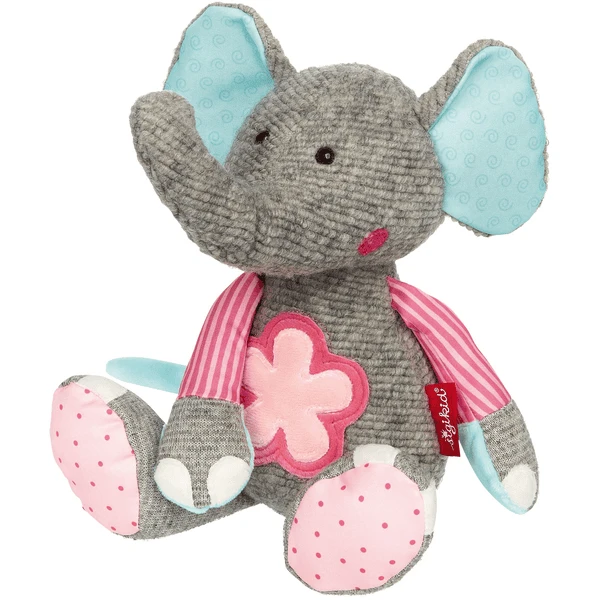 Sigikid ® Soft Toy Patchwork Sweety Olifant, Roze 3 Sigikid ® Soft Toy Patchwork Sweety Olifant, Roze