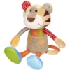Sigikid ® Zachte Knuffel Patchwork Sweety Tiger , Kleurrijk -EXIT TOYS || Steiff || fehn Verkoopwinkel sigikid zachte knuffel patchwork sweety tiger kleurrijk a357776