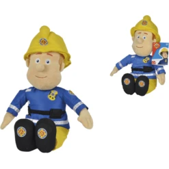 Simba Brandweerman Sam Pluche Figuur 45 Cm -EXIT TOYS || Steiff || fehn Verkoopwinkel simba brandweerman sam pluche figuur 45 cm a185525 2