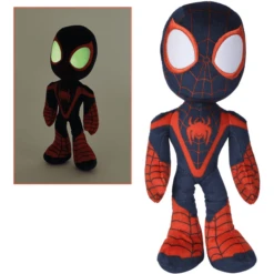 Simba Disney Marvel Miles Morales, GID 25cm -EXIT TOYS || Steiff || fehn Verkoopwinkel simba disney marvel miles morales gid 25cm a354206 1