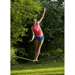 Slackers® Slackline Classic Plus Teaching Line -EXIT TOYS || Steiff || fehn Verkoopwinkel slackers slackline classic plus teaching line a286625 2