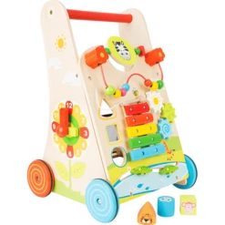 Small Foot Design® Loopwagen Bloemenweide -EXIT TOYS || Steiff || fehn Verkoopwinkel small foot design loopwagen bloemenweide a233653 1