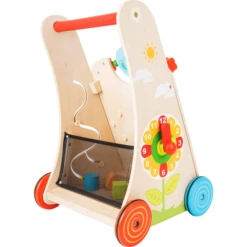 Small Foot Design® Loopwagen Bloemenweide -EXIT TOYS || Steiff || fehn Verkoopwinkel small foot design loopwagen bloemenweide a233653 2