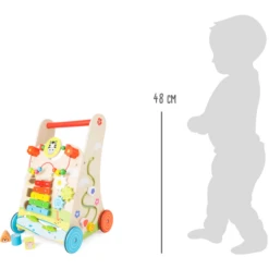 Small Foot Design® Loopwagen Bloemenweide -EXIT TOYS || Steiff || fehn Verkoopwinkel small foot design loopwagen bloemenweide a233653 3