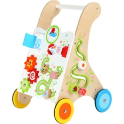 Small Foot Design® Loopwagen Kakelbont -EXIT TOYS || Steiff || fehn Verkoopwinkel small foot design loopwagen kakelbont a233657 2