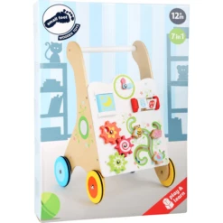 Small Foot Design® Loopwagen Kakelbont -EXIT TOYS || Steiff || fehn Verkoopwinkel small foot design loopwagen kakelbont a233657 4