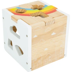 Small Foot ® Insteekbare Kubusvormige Regenboog -EXIT TOYS || Steiff || fehn Verkoopwinkel small foot insteekbare kubusvormige regenboog a304011 3