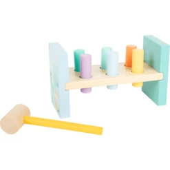 Small Foot ® Kloppende Bank Pastel -EXIT TOYS || Steiff || fehn Verkoopwinkel small foot kloppende bank pastel a304574 1