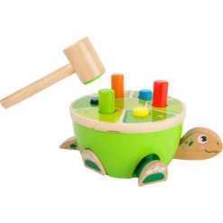 Small Foot® Klopspel Schildpad -EXIT TOYS || Steiff || fehn Verkoopwinkel small foot klopspel schildpad a282098 2