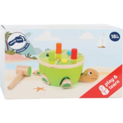 Small Foot® Klopspel Schildpad -EXIT TOYS || Steiff || fehn Verkoopwinkel small foot klopspel schildpad a282098 4