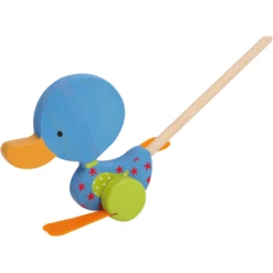 Small Foot® Loopstok Eend Matheo -EXIT TOYS || Steiff || fehn Verkoopwinkel small foot loopstok eend matheo a281910 3