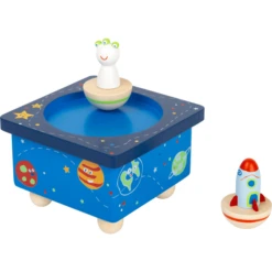 Small Foot® Muziekdoos Space -EXIT TOYS || Steiff || fehn Verkoopwinkel small foot muziekdoos space a281748 1