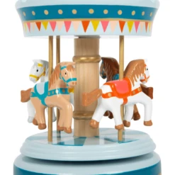 Small Foot ® Muzikale Klok Paard Carrousel Circus -EXIT TOYS || Steiff || fehn Verkoopwinkel small foot muzikale klok paard carrousel circus a384635 3