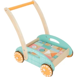 Small Foot ® Pastel Loopstoeltje -EXIT TOYS || Steiff || fehn Verkoopwinkel small foot pastel loopstoeltje a304090 4