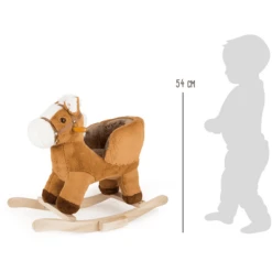 Small Foot® Schommelpony Met Zadel -EXIT TOYS || Steiff || fehn Verkoopwinkel small foot schommelpony met zadel a281833 4