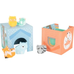 Small Foot ® Stapelende Kubus Pastel -EXIT TOYS || Steiff || fehn Verkoopwinkel small foot stapelende kubus pastel a304577 3