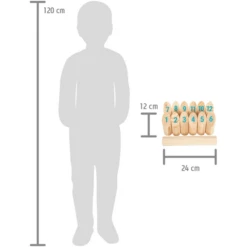 Small Foot ® Vikingspel Kubb Met Getallen " Active -EXIT TOYS || Steiff || fehn Verkoopwinkel small foot vikingspel kubb met getallen active a409951 4