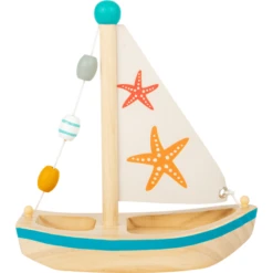 Small Foot ® Water Speelgoed Zeilboot Zeester -EXIT TOYS || Steiff || fehn Verkoopwinkel small foot water speelgoed zeilboot zeester a304597 1