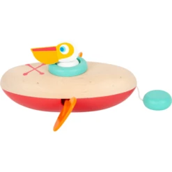 Small Foot ® Waterspeelgoed Opwindbare Kano Pelikaan -EXIT TOYS || Steiff || fehn Verkoopwinkel small foot waterspeelgoed opwindbare kano pelikaan a304601 1