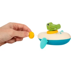 Small Foot ® Waterspeelgoed Opwindbare Kanokrokodil 10 Small Foot ® Waterspeelgoed Opwindbare Kanokrokodil -EXIT TOYS || Steiff || fehn Verkoopwinkel small foot waterspeelgoed opwindbare kanokrokodil a304600 3