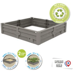 Smoby 2-in-1 Square Garden Zandbak En Plantenbed -EXIT TOYS || Steiff || fehn Verkoopwinkel smoby 2 in 1 square garden zandbak en plantenbed a383804 3