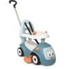 Smoby 3- In- 1 Maestro Ride-on Auto, Blauw 1 Smoby 3- In- 1 Maestro Ride-on Auto, Blauw -EXIT TOYS || Steiff || fehn Verkoopwinkel smoby 3 in 1 maestro ride on auto blauw a316659