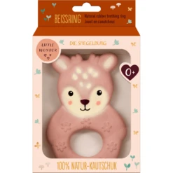 SPIEGELBURG COPPENRATH Bijtring Van Natuurlijk Rubber Met Herten - Little Wonder -EXIT TOYS || Steiff || fehn Verkoopwinkel spiegelburg coppenrath bijtring van natuurlijk rubber met herten little wonder a406712 3
