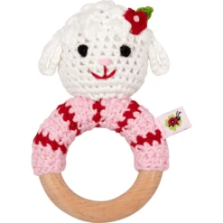 SPIEGELBURG COPPENRATH Crochet-Rin Grass El Lämmchen - BabyGlück