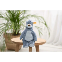 Steiff Disney Soft Cuddly Friends Balu, Blauw-grijs -EXIT TOYS || Steiff || fehn Verkoopwinkel steiff disney soft cuddly friends balu blauw grijs a311349 2
