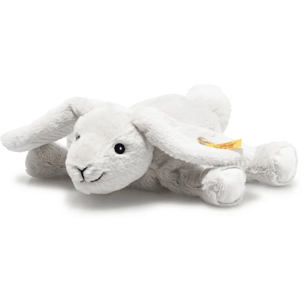 Steiff Floppy Bunny Hobbel Lichtgrijs Liggend, 20 Cm 4 Steiff Floppy Bunny Hobbel Lichtgrijs Liggend, 20 Cm - Image 2