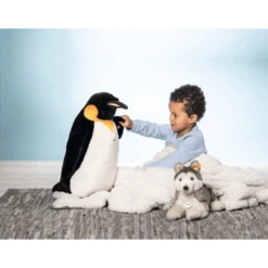 Steiff Husky Bernie Grijs/wit Liggend, 33 Cm -EXIT TOYS || Steiff || fehn Verkoopwinkel steiff husky bernie grijs wit liggend 33 cm a351734 1