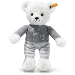 Steiff Knuffelbeer Knuffi Wit/grijs, 30 Cm -EXIT TOYS || Steiff || fehn Verkoopwinkel steiff knuffelbeer knuffi wit grijs 30 cm a351847 3