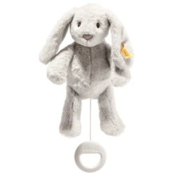 Steiff Muziekdoos Hoppie Bunny My First Lichtgrijs, 26 Cm -EXIT TOYS || Steiff || fehn Verkoopwinkel steiff muziekdoos hoppie bunny my first lichtgrijs 26 cm a351951 4