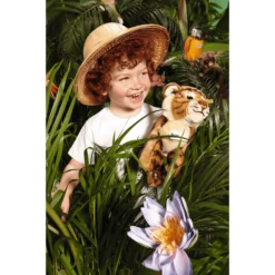 STEIFF Radjah Baby-Schlenker Tijger, 28 Cm, Liggend -EXIT TOYS || Steiff || fehn Verkoopwinkel steiff radjah baby schlenker tijger 28 cm liggend a079250 1